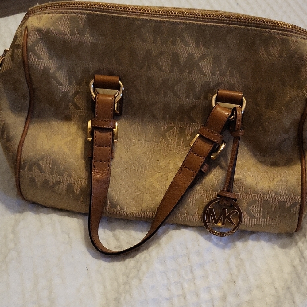 Michael Kors Brown Monogram Handbag